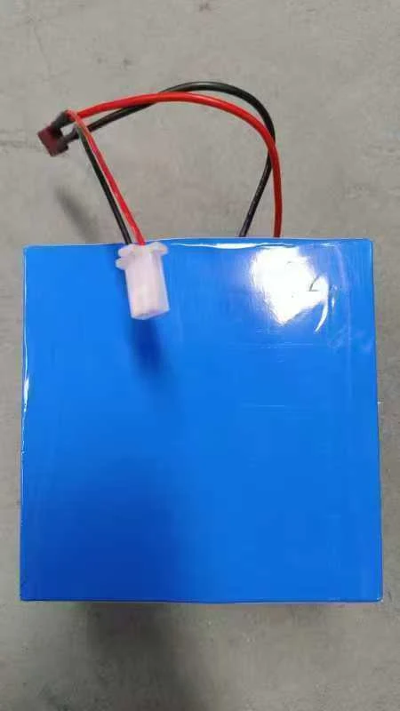 Another battery photographed by the customer; handling requirements depend on its model